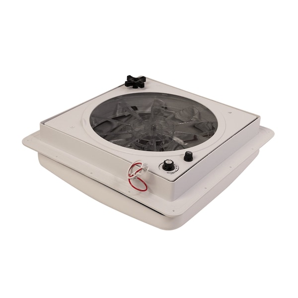 Hengs Ind For 14 x 14 White Screen With Fan White Screen White Lid 12 Volt 3 Speed Switch - SV1112-G4