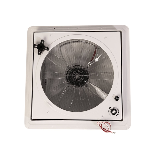 Hengs Ind For 14 x 14 White Screen With Fan White Screen White Lid 12 Volt 3 Speed Switch - SV1112-G4