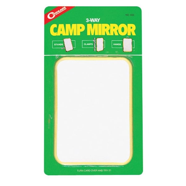 Coghlans Coghlan's White Camp Mirror 7 in. H X 5 in. L 1 pk - 650
