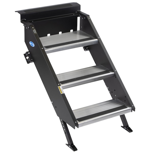 Mor/Ryde 3 Step Strut Assist Fold Up Threshold Height Of 34 To 36 With 9 Rise - STP-205