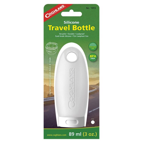 Coghlans Coghlan's Clear Travel Bottle 3 oz 1 pk - 1955