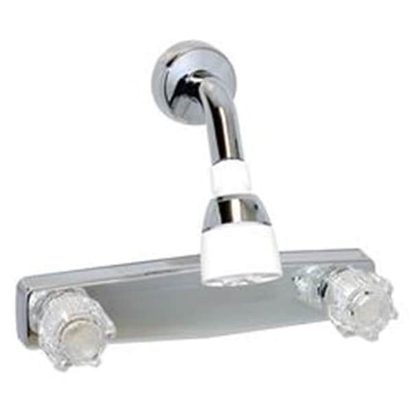 Valterra Valterra V46-PF214334 8 in. Two-Handle Shower Valve with Head Kit - Chrome - V46-PF214334