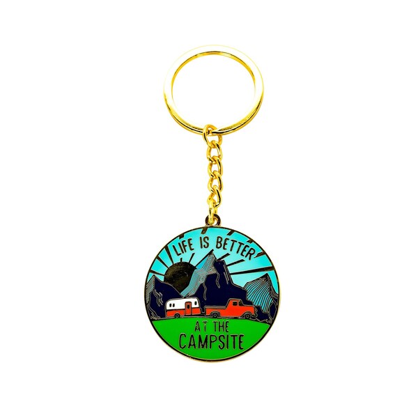 Camco inLife is Better at the Campsitein Keychain - Sunrise - 53289