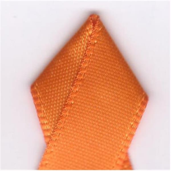 Papilion Papilion R074300160668100Y .63 in. Single-Face Satin Ribbon 100 Yards - Tangerine - R074300160668100Y