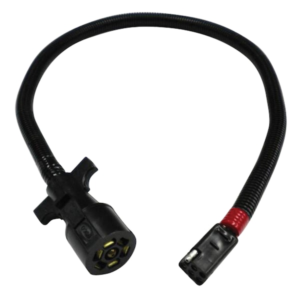 Rv Pigtails RV Pigtails 40035 Coachment / Viking 7-6 Way Pigtail - Red, 36" - 40035