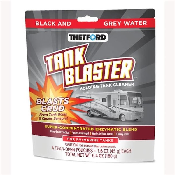 Thetford Corporation Thetford 96527 Tank Blaster Holding Tank Cleaner; Black-Grey - T6H-96527
