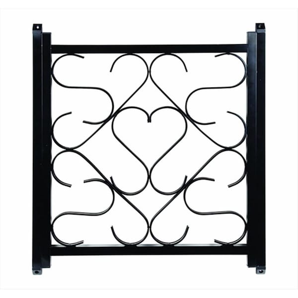 Striker 43993 Screen Door Deluxe Grille - Black - ST24070