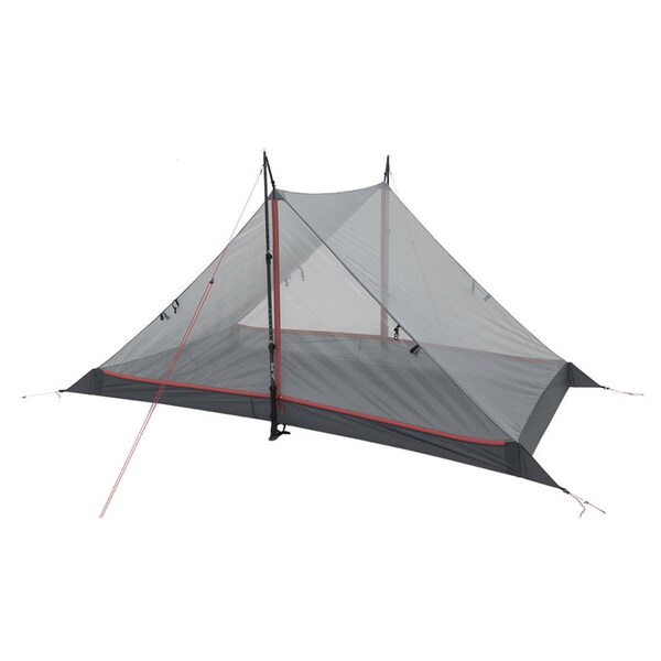 Alps Mountaineering 45 in. Hex 2-Person Tent, Charcoal & Red - 422198