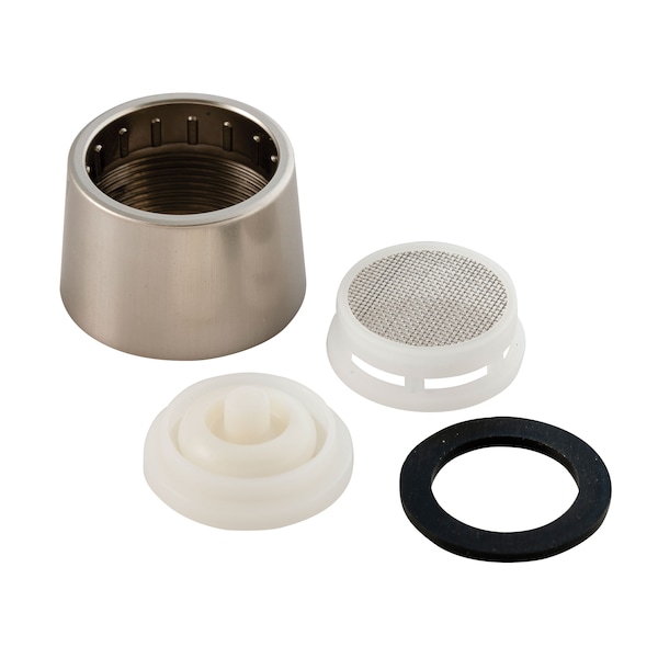 Empire Brass Empire Brass CRD-SPTAERN Spout Aerator Kit - Brushed Nickel - CRD-SPTAERN