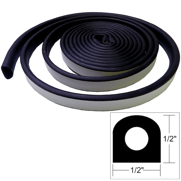 Taco Marine Weather Seal - 10'L x "W x "H - Black - V30-0202B10-1
