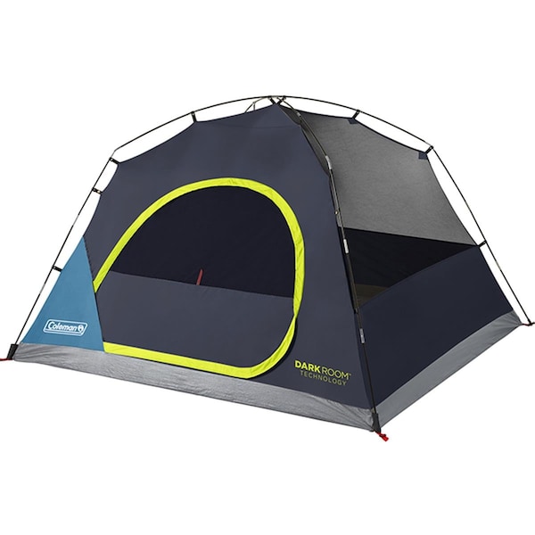 Coleman 4-Person Dark Room Skydome Tent, Blue - 102720