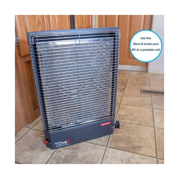 Camco CAMCO OLYMPIAN WAVE-6 6000 BTU HTR. - 57341