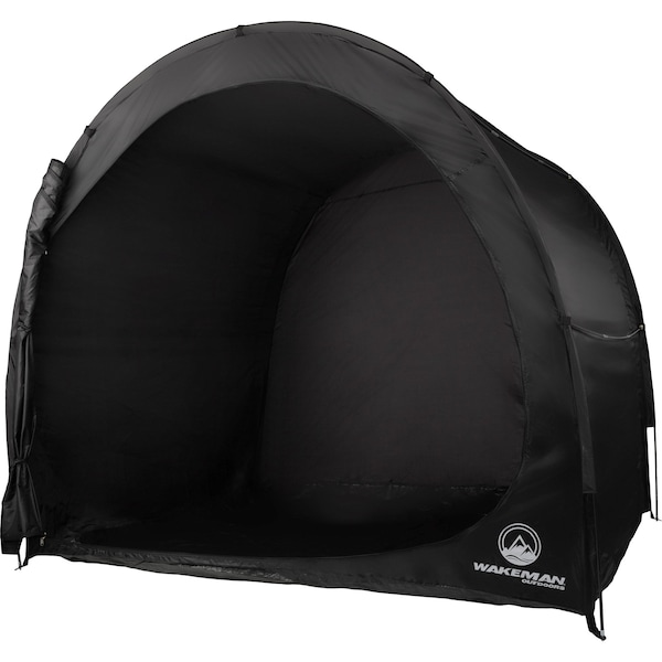 Wakeman Bike Storage Shed - 6.5x5.3x5.3 Tent - Water & UV-Resistant Cover for 4 Bicycles by Wakeman - 83-SS1004