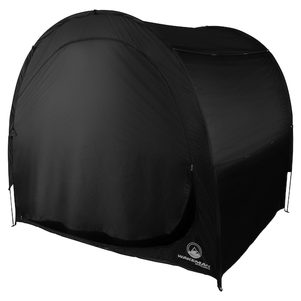Wakeman Bike Storage Shed - 6.5x5.3x5.3 Tent - Water & UV-Resistant Cover for 4 Bicycles by Wakeman - 83-SS1004