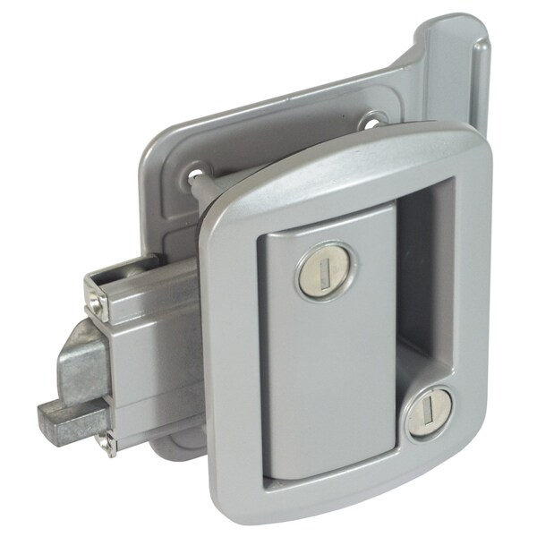 Global Standard Towable RV Entry Door Lock, G3xx keyed, Replaces all standard RV Locks, Grey - TTL-43610-3000-1PK