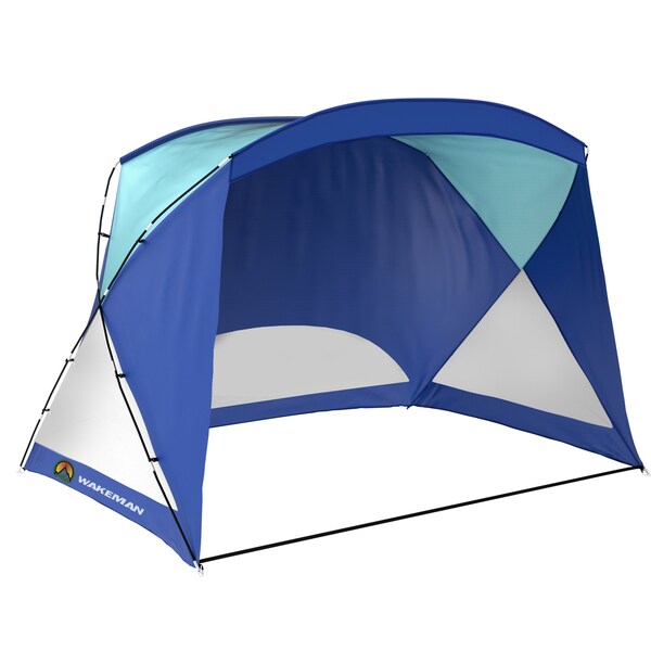 Wakeman Beach Tent - Sun Shelter with UV Protection for Sports Events with Bag by Outdoors Blue - 75-CMP1028