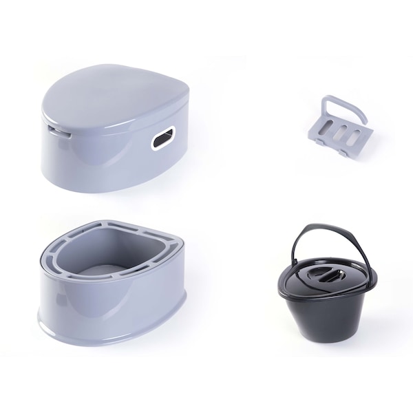 Playberg Folding Portable Travel Toilet For Camping and Hiking - QI003543