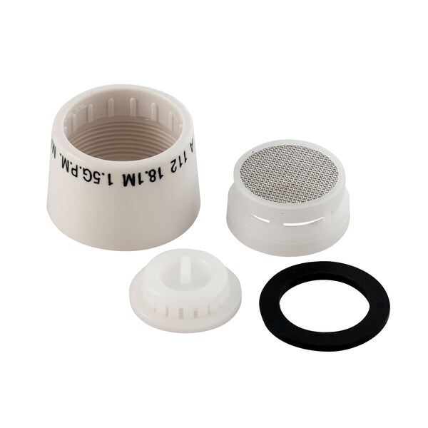 Empire Brass Empire Brass CRD-SPTAER-W Spout Aerator Kit - White - CRD-SPTAER-W