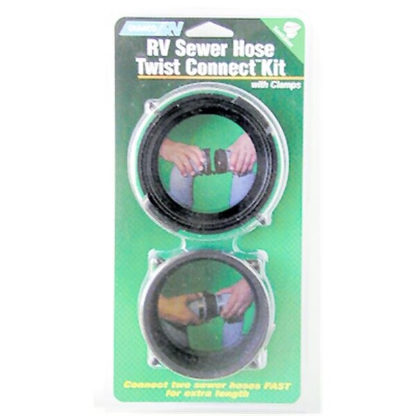 Camco Camco Mfg Inc   Rv RV Sewer Hose Twist Connect Kit  39543 - 39543