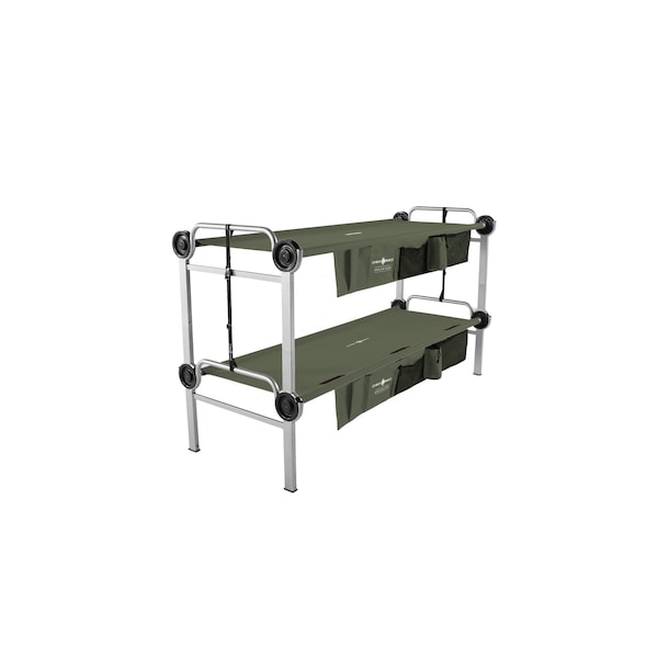 Disc-O-Bed Disc-Bunk w 2 Organizers, OD Green - 19803BO/GRX