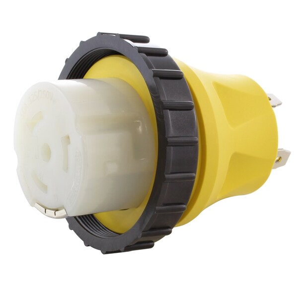 Ac Works RV 30A TT-30P Plug to SS2-50R RV/Marine 50A Detachable Inlet Connection - RVTTM50