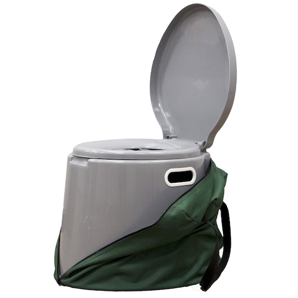Playberg Portable Travel Toilet For Camping and Hiking with Travel Bag - QI003241.K