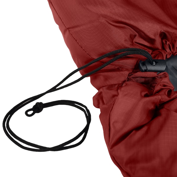 Wakeman Mummy Sleeping Bag - Cold Weather Waterproof Sleeping Bag Rated to 10 Degrees F by Wakeman Red - 75-CMP1164