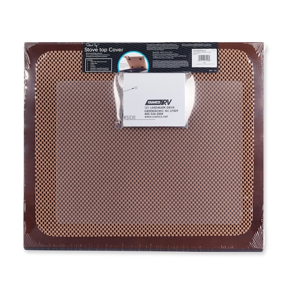 Camco UNIVERSAL SILENT TOP, BORDEAUX 19-1/2INX 17INX3/4(DARK FINISH) - 43526