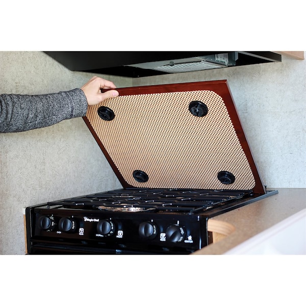 Camco UNIVERSAL SILENT TOP, BORDEAUX 19-1/2INX 17INX3/4(DARK FINISH) - 43526
