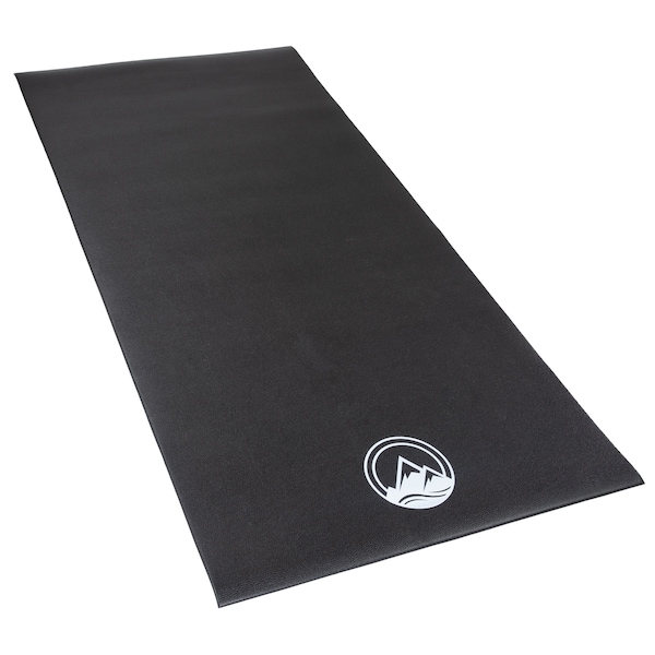 Wakeman Exercise Bike Mat- Non-Slip Waterproof Indoor Cycle Pad - Noise-Reducing 0.23-Inch-Thick Workout Mat - 80-5206