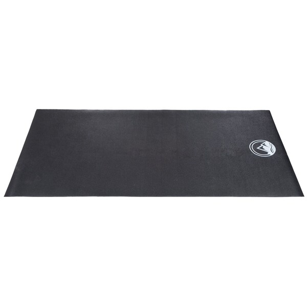 Wakeman Exercise Bike Mat- Non-Slip Waterproof Indoor Cycle Pad - Noise-Reducing 0.23-Inch-Thick Workout Mat - 80-5206