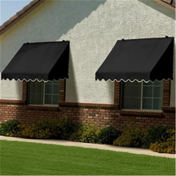 Idmworldwide Sunsational Traditional Awning Ebony 8 Ft. - 3020711