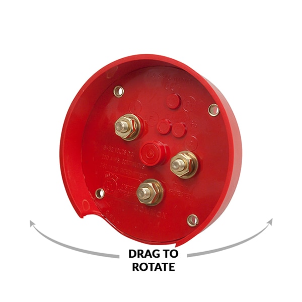 Perko Perko 8503DP Medium Duty Battery Selector Switch with Alternator Field Disconnect - 8503DP