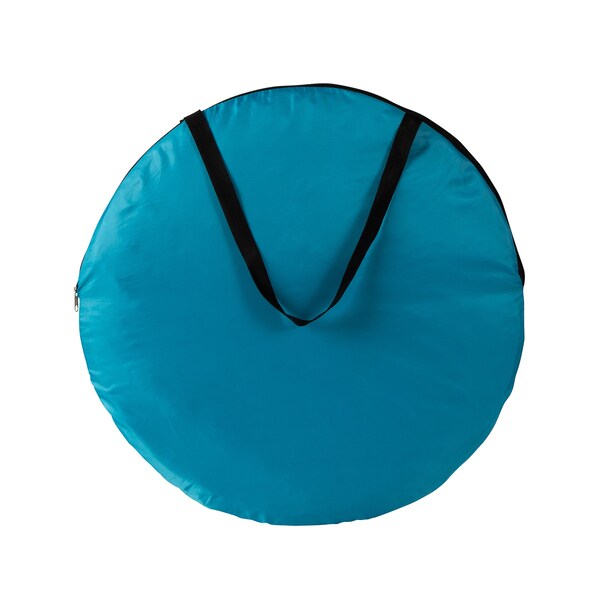 Wakeman Pop Up Beach Tent - Fits 2 People - Sun Shelter with UV Protection and Ventilation by Blue - 75-CMP1105