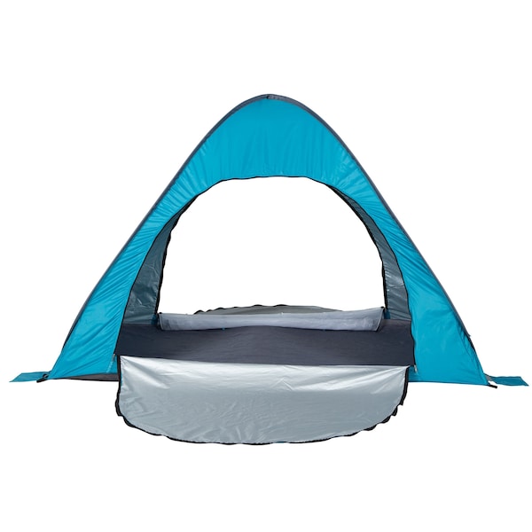 Wakeman Pop Up Beach Tent - Fits 2 People - Sun Shelter with UV Protection and Ventilation by Blue - 75-CMP1105