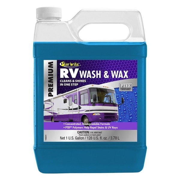 Brite Star RV Wash & Wax with PTEF One Step Concentrated Cleaner - ST375864