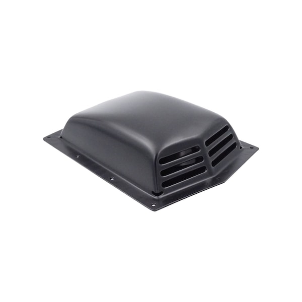 Ava-Matic Flo-Matic Dual-Flow Steel Roof Ventilator for Vans, RVs, Trailers, Campers, Black - AVA822