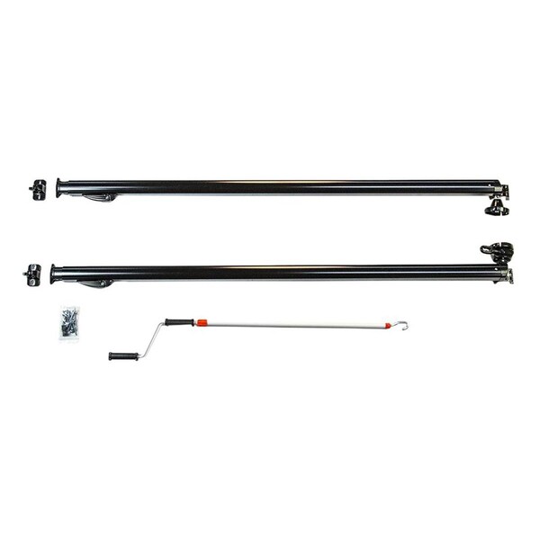 Carefree KGJVT15 15 ft. Assembly Alpine Arm Set, Black - C6F-KGJVT15
