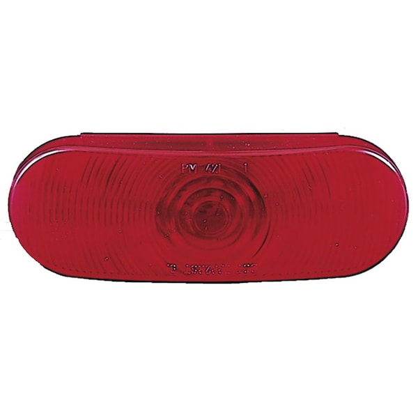 Peterson Peterson E421R The 421 Series Red Oval Stop/Turn/Tail Light - Lamp  Only - E421R
