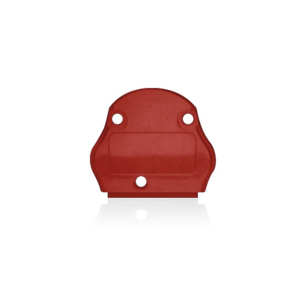 Leviton ELECTRICAL CONNECTOR ASSEMBLY 20A STAGE PIN CONN COVER BLANK RED - 20CV-R
