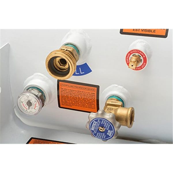 Overtime YSN122LB 12 x 28 in. Horizontal ASME RV Propane Tank - OV351946