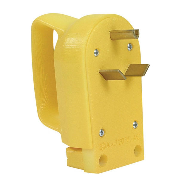 Powergrip Camco Power Grip 2.9 in. 30 amps Replacement Male Plug 1 pk - 55245