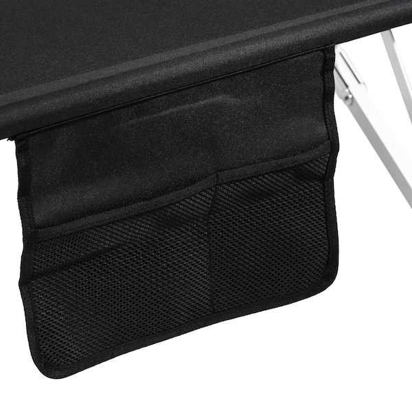 Propac Bariatric Cot V2, Aluminum, Push Lock, 500 lb Capacity, Black - L2027