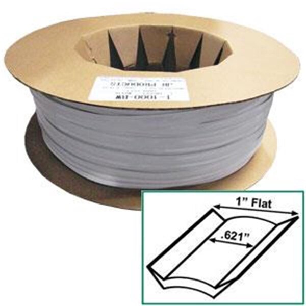Jr Products Exterior Hardware RV 1 in. x 1000 ft. Vinyl Insert White - J45-10001