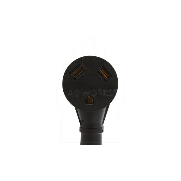 Ac Works 1.5FT L5-20P 20A Locking Plug to 30A RV Generator Adapter - RVL520TT-018