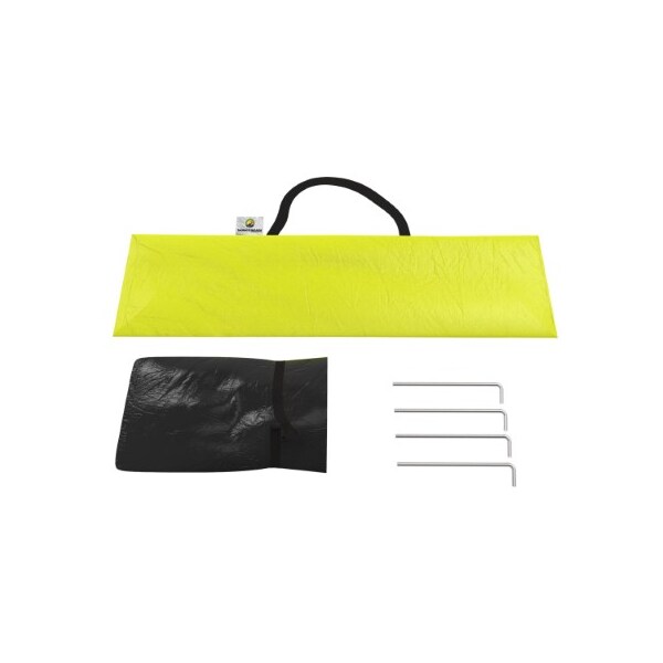 Leisure Sports Beach Tent, Sun Shelter for Shade with UV Protection, Water/Wind Resistant, Easy Set Up, Yellow - 165179EZJ