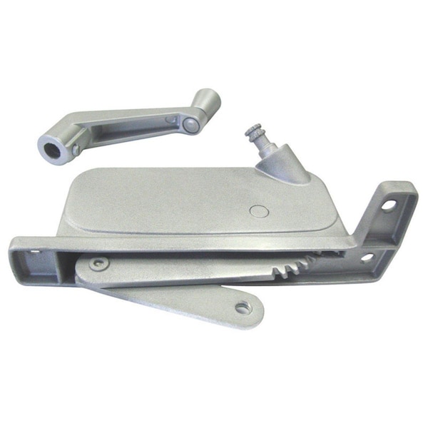 Muebles Para El Hogar Silver Aluminum Right Awning Window Operator for Security Windows - MU2740033
