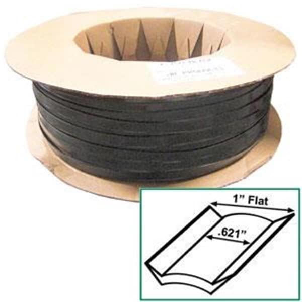 Powerhouse 10161 Exterior Hardware RV 1 in. x1000 ft. Vinyl Insert Black - PO362845