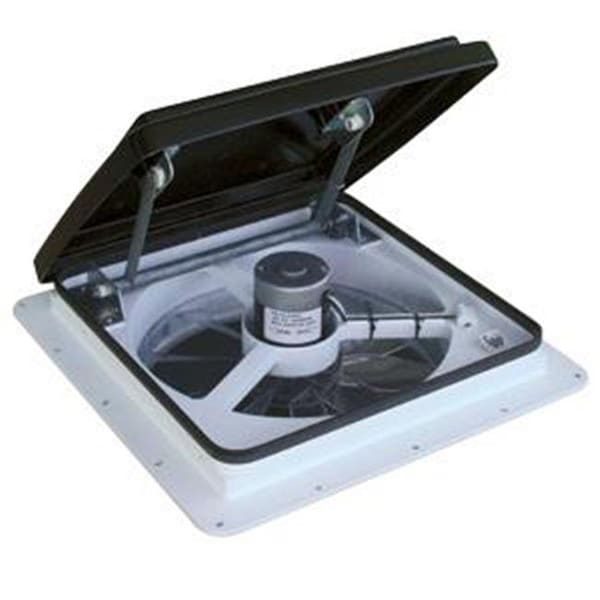 Maxx Air MAXXAIR VENT 0004500K Roof Vent Remote Control Powered Opening With Smoke - M1B-0004500K
