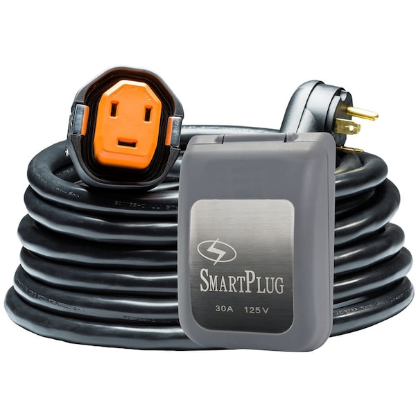 Smartplug SmartPlug RV Kit 30 Amp 30, Dual Configuration Cordset - Black SP - R30303BM30PG
